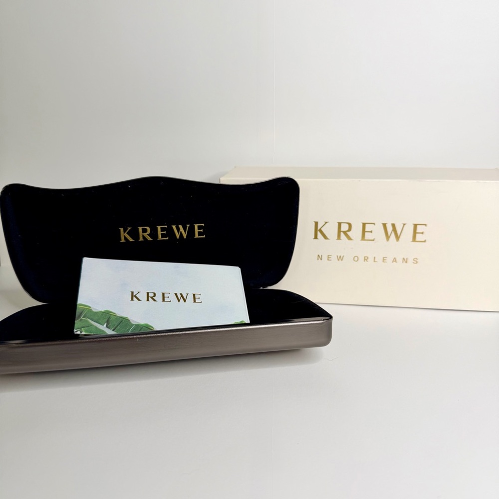 KREWE | Sunglasses case + box + dust bag + registration card - Picture 2 of 4